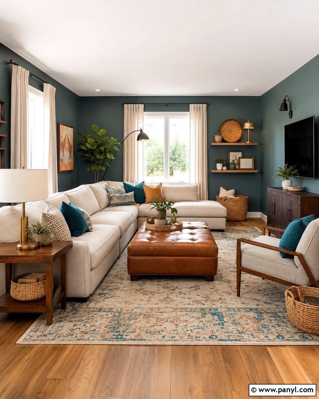 20 Best Wall Color for Honey Oak Floors for a Warm Refresh