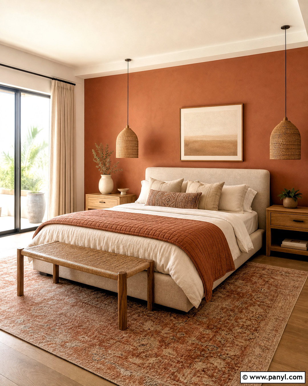 Muted Terracotta And Cream Bedroom - 20 muted terracotta ideas