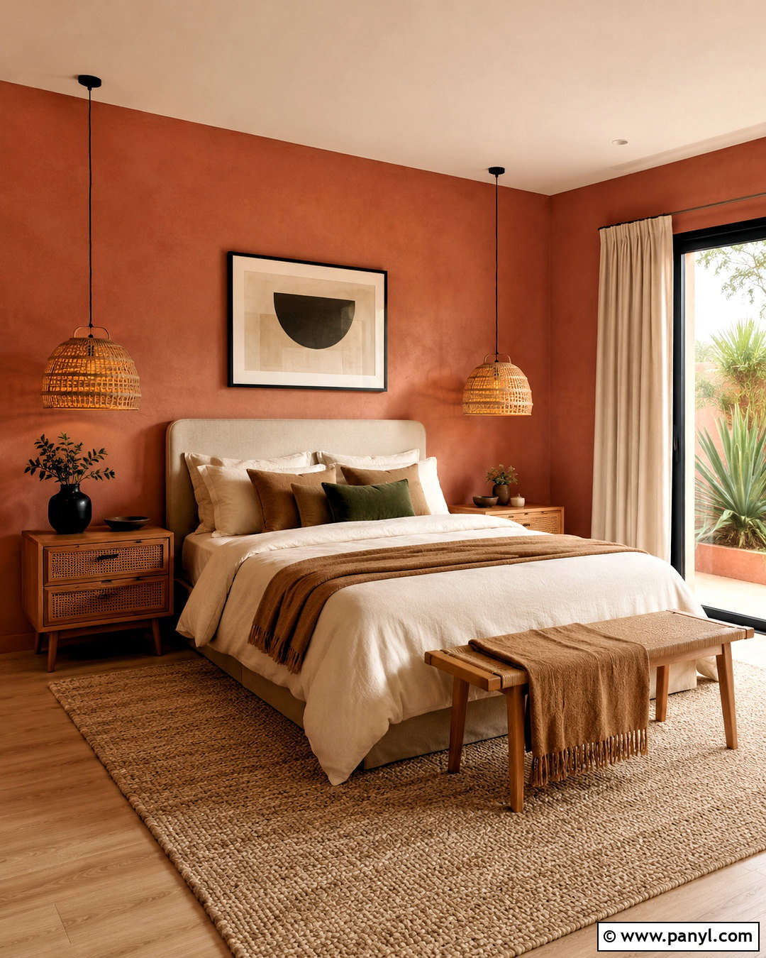 Muted Terracotta Bedroom Walls - 20 color for bedroom walls