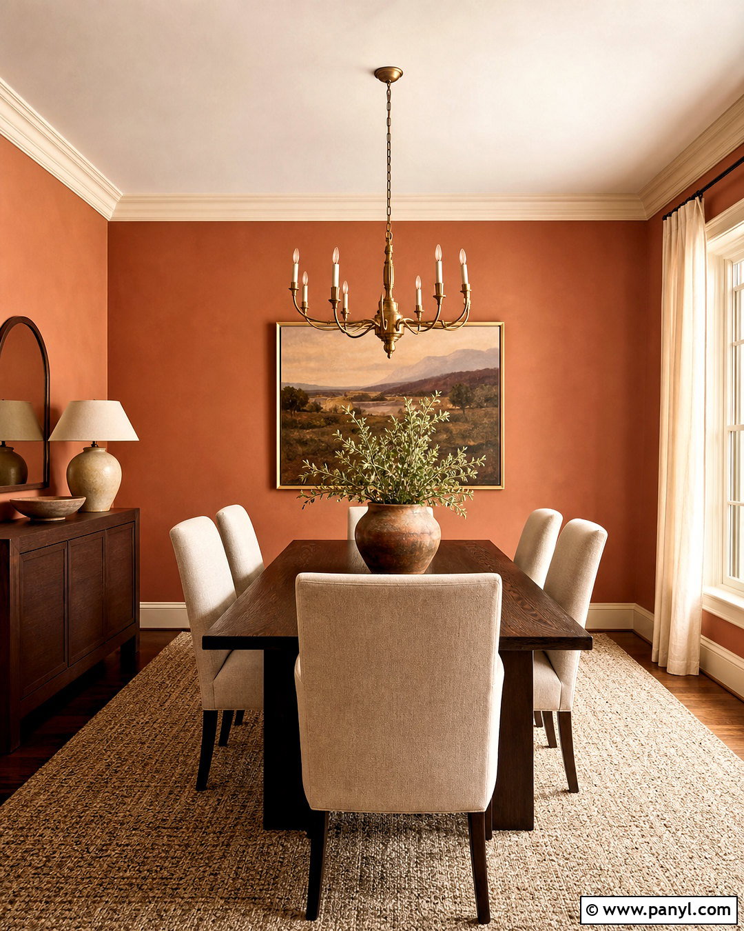 Muted Terracotta Dining Room - 20 muted terracotta ideas
