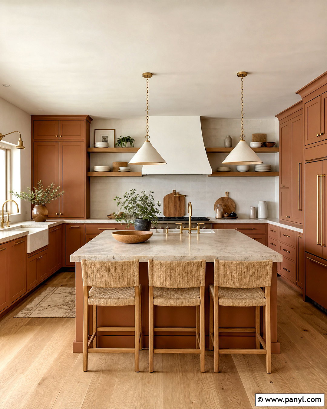 Muted Terracotta Kitchen Cabinets - 20 muted terracotta ideas