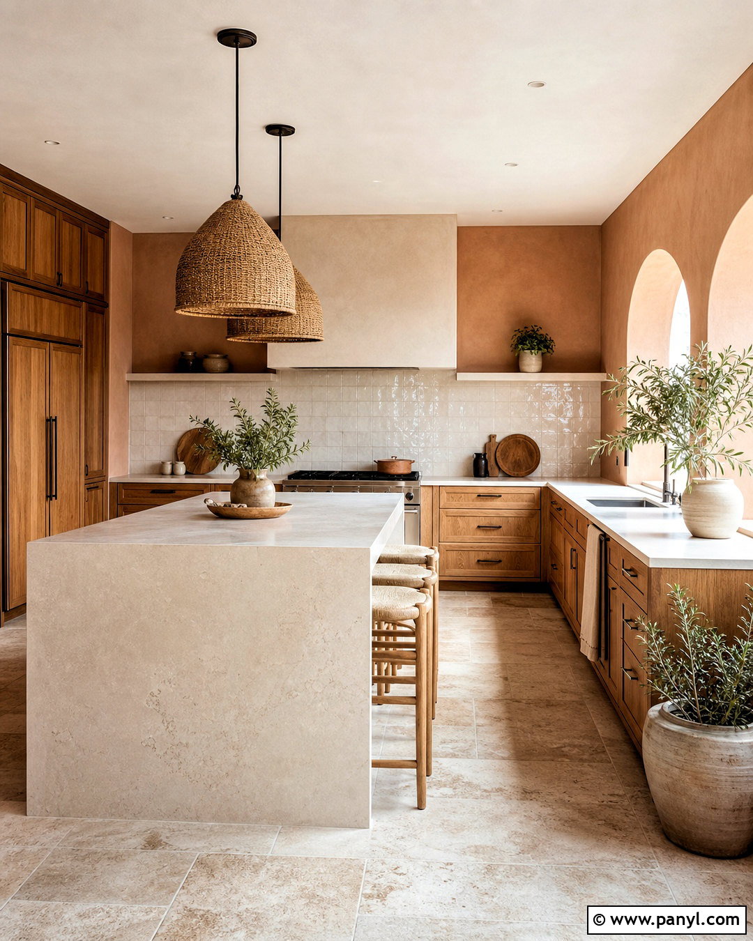 20 Kitchen Paint Colors With Oak Cabinets for a Fresh, Warm Look