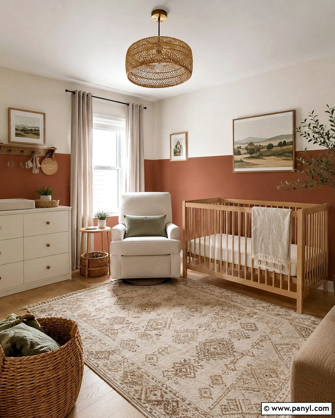 Muted Terracotta Nursery Walls - 20 Baby Nursery Wall Colors