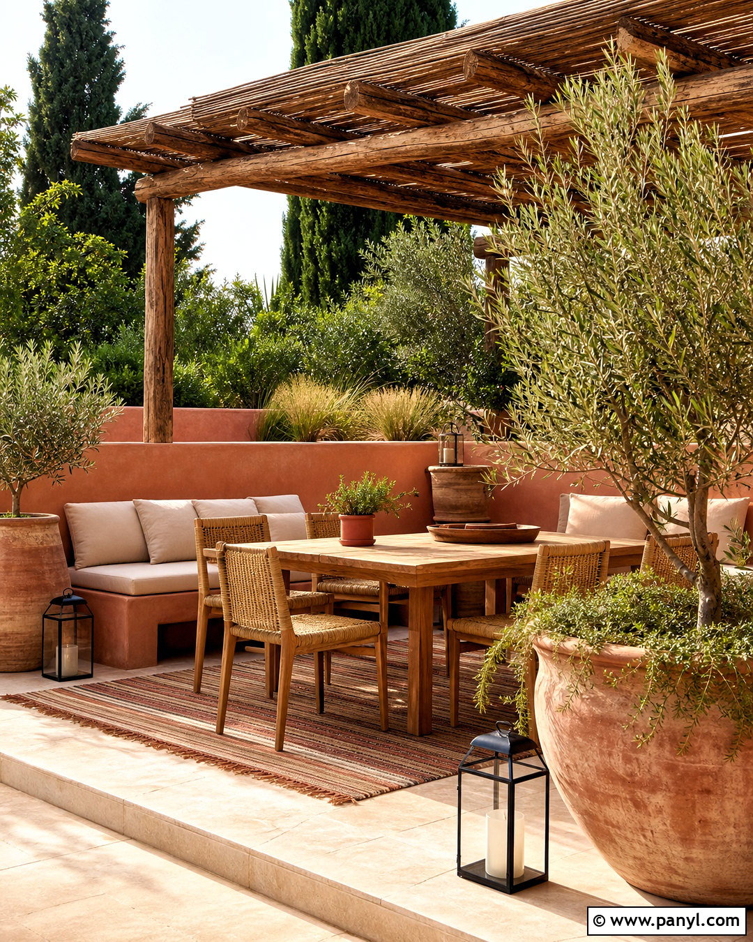 Muted Terracotta Patio - 20 muted terracotta ideas