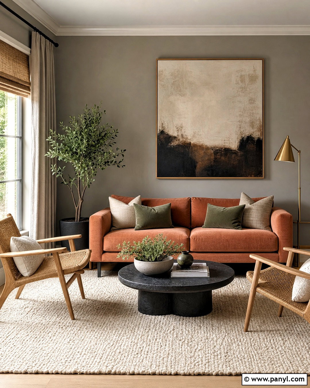 Muted Terracotta Sofa - 20 muted terracotta ideas