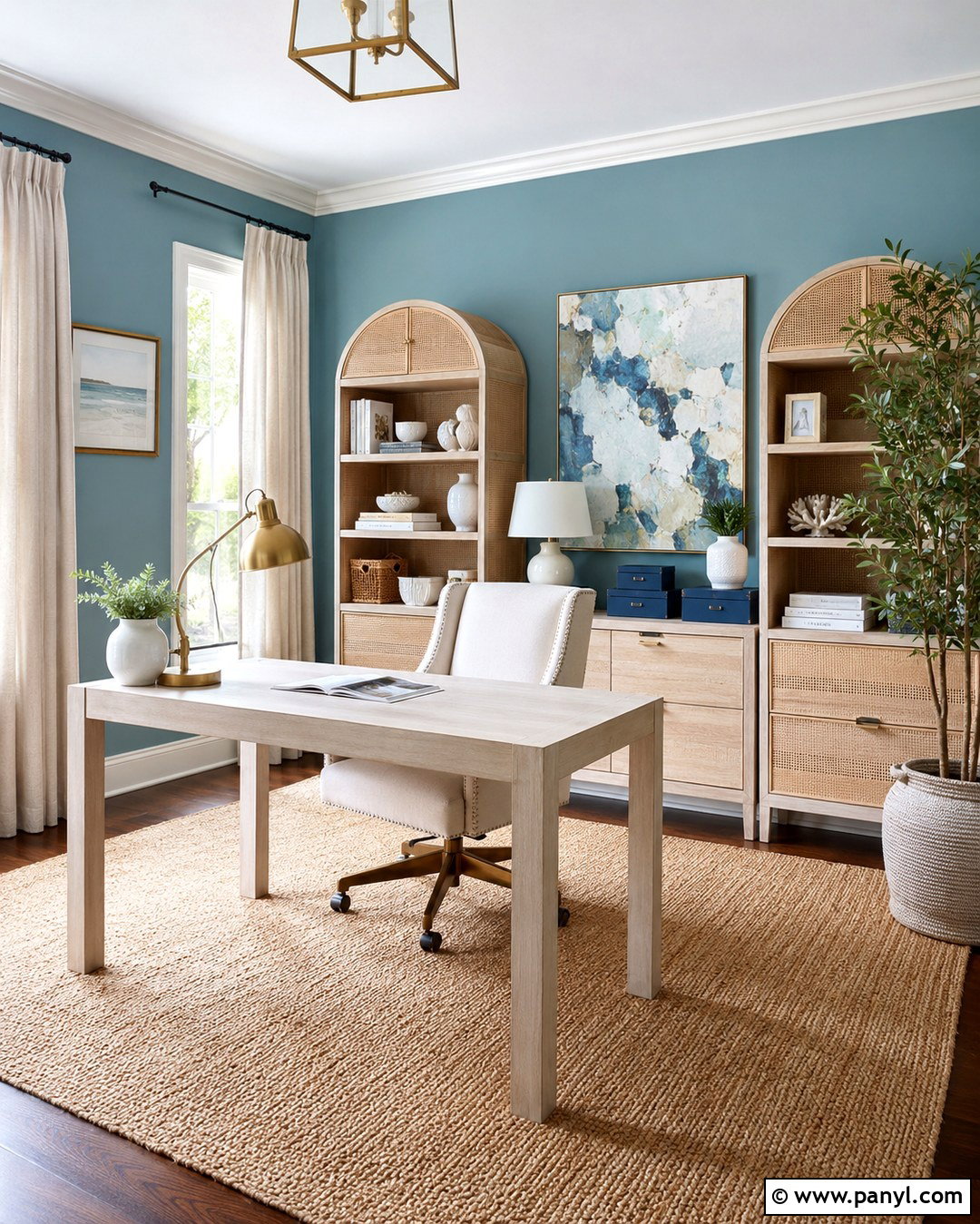 Muted Turquoise Walls - 20 Beachy Wall Colors