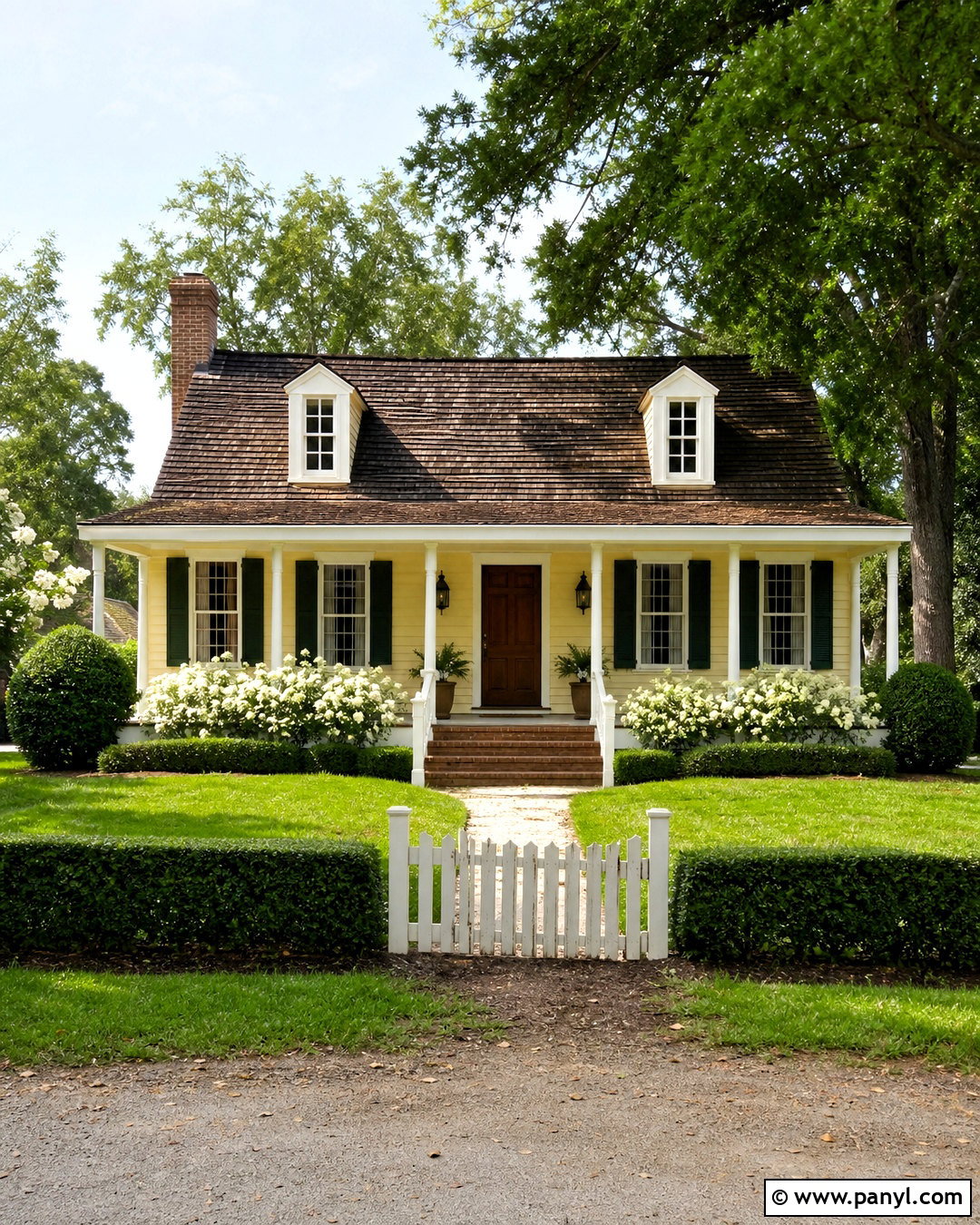Muted Yellow Exterior House Paint - 20 external house paint colors