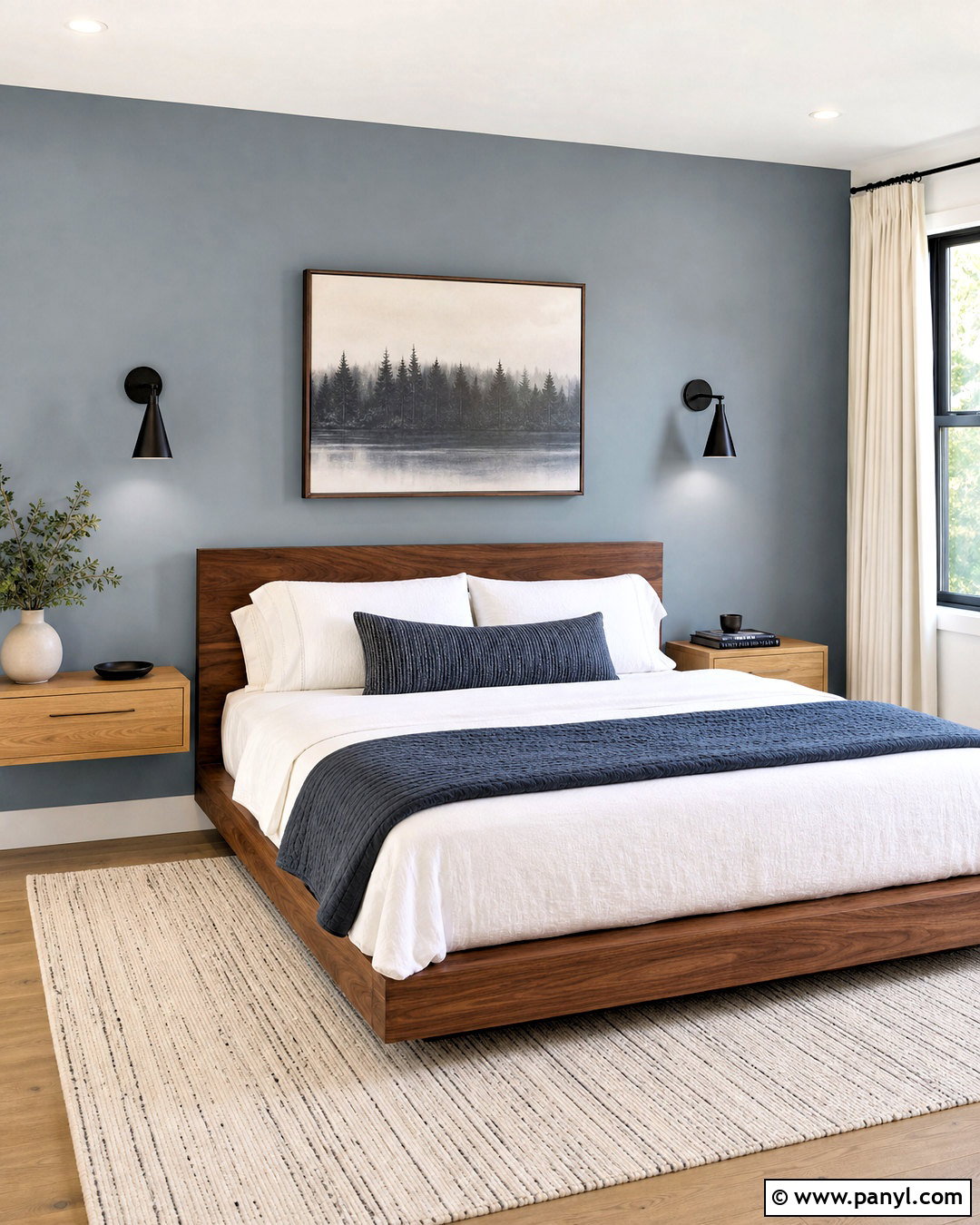 Nantucket Fog Modern Bedroom - 20 nantucket fog benjamin moore ideas