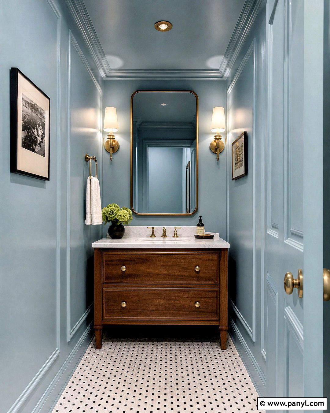 Nantucket Fog Powder Room - 20 nantucket fog benjamin moore ideas