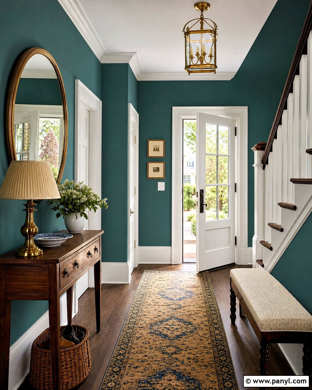 Narragansett Green Entryway - 20 narragansett green benjamin moore ideas