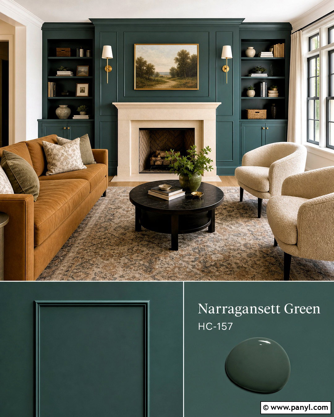 Narragansett Green Fireplace - 20 narragansett green benjamin moore ideas