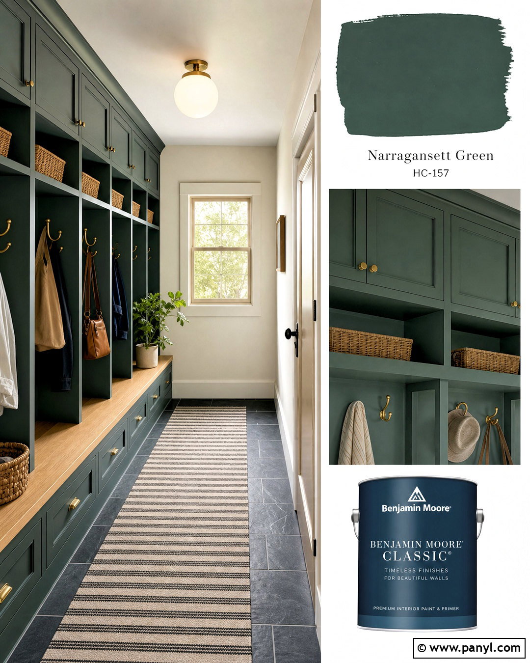 Narragansett Green Mudroom - 20 narragansett green benjamin moore ideas