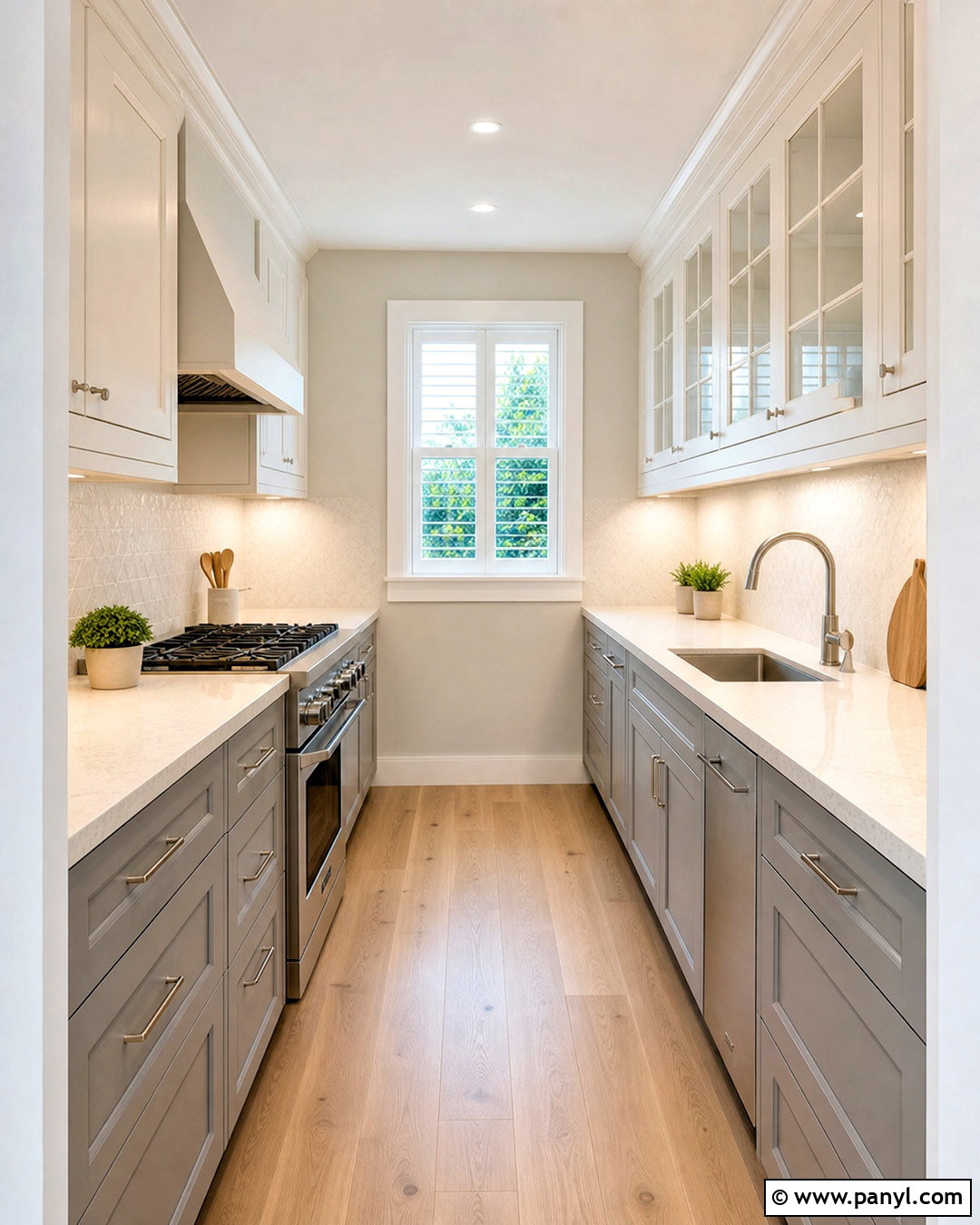 Narrow Galley Kitchen - 20 very small kitchen ideas