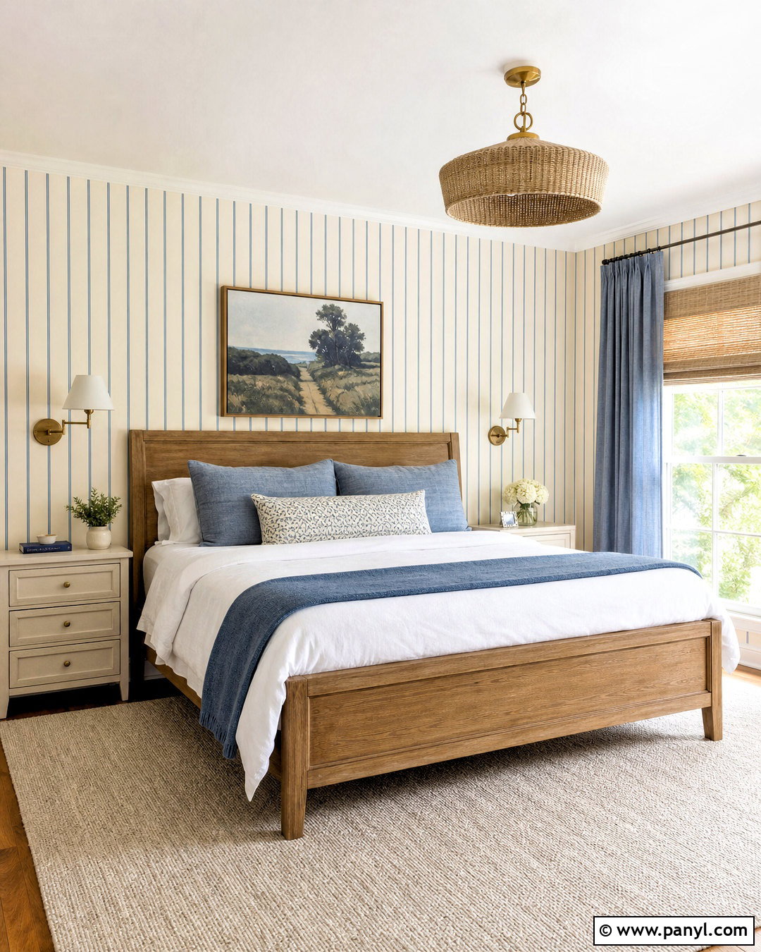 Narrow Vertical Wall Stripes - 20 how to paint stripes on a wall ideas