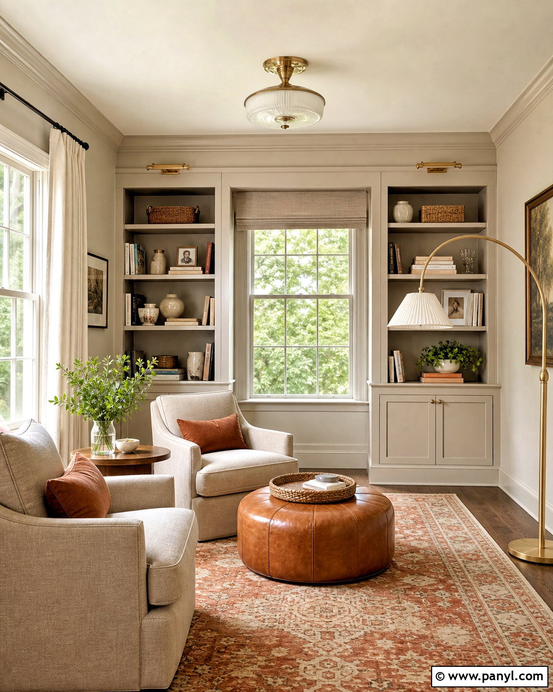 Natural Cream OC-14 - 20 greige paint colors