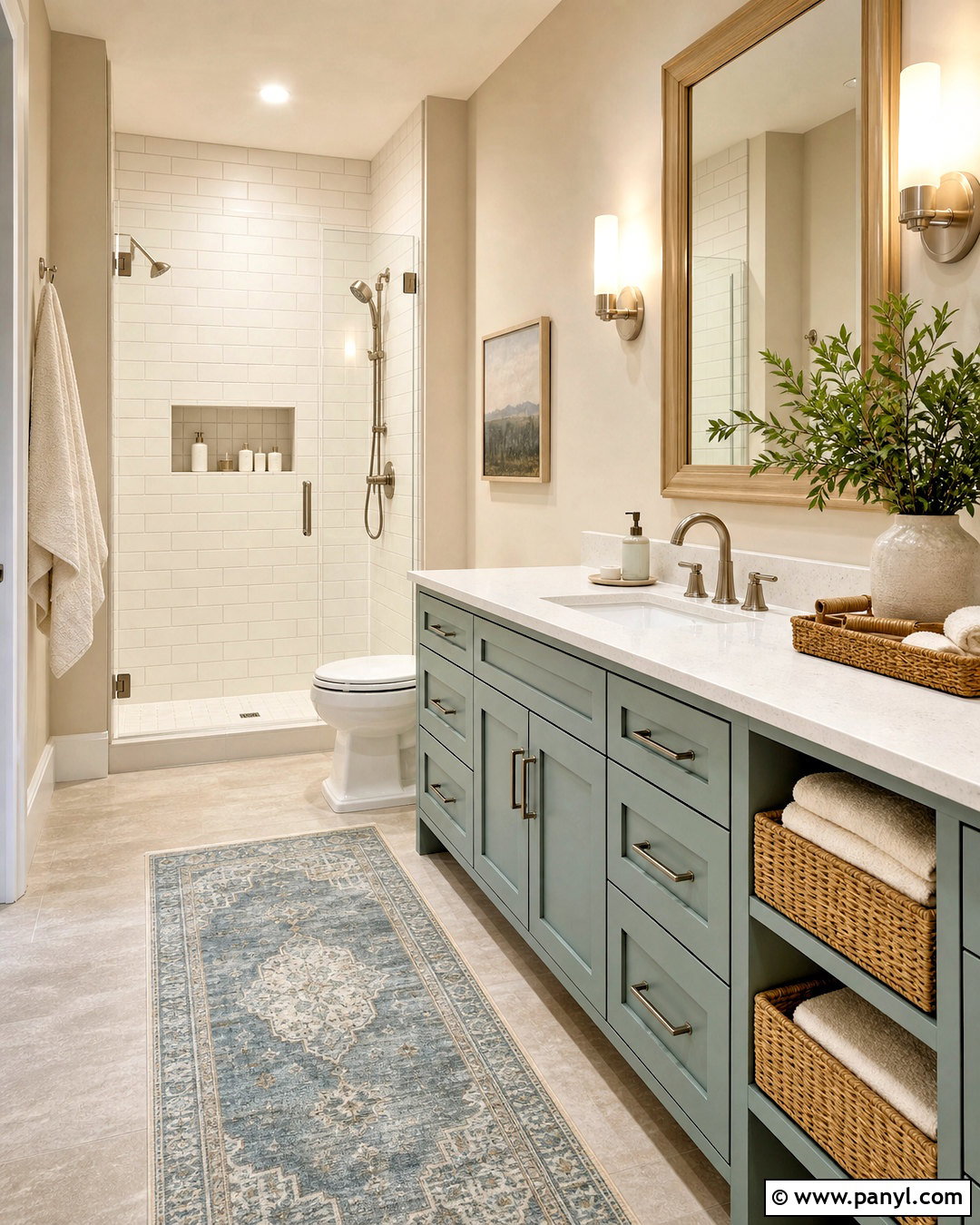 Natural Linen And Sea Salt Bathroom - 20 sw natural linen color palette ideas