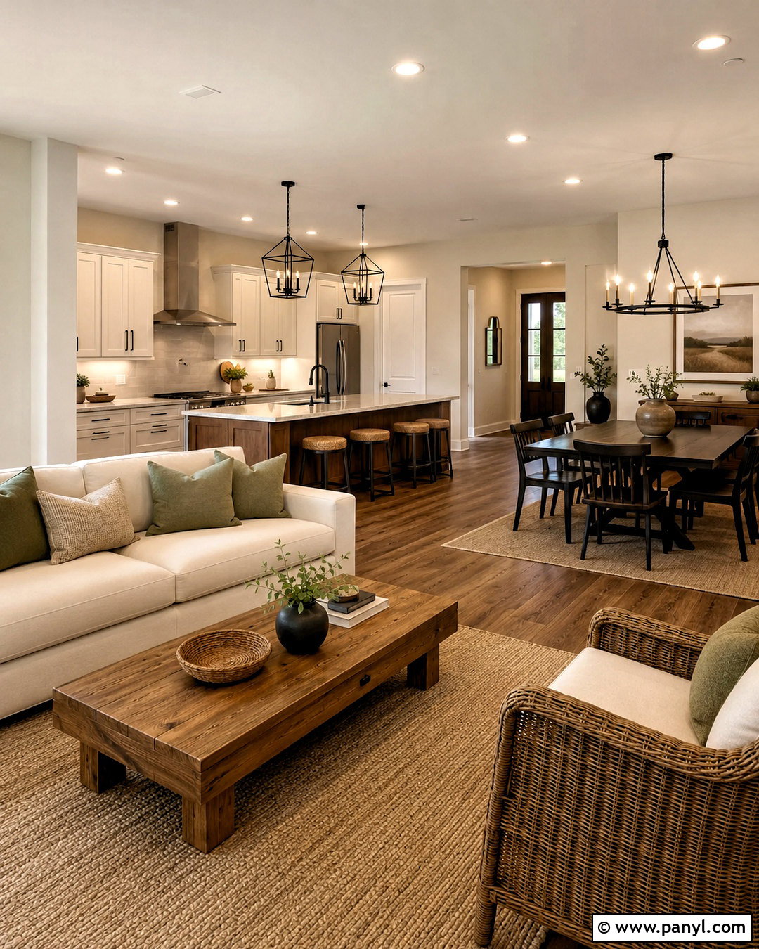 Natural Linen Open Concept Space - 20 natural linen sherwin williams ideas