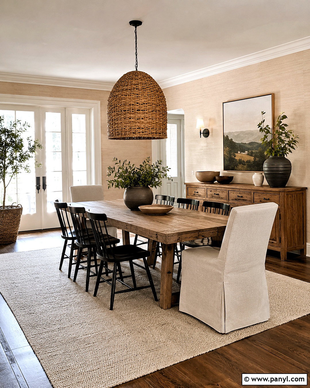 Natural Linen Wall Color - 35 warm wall colors
