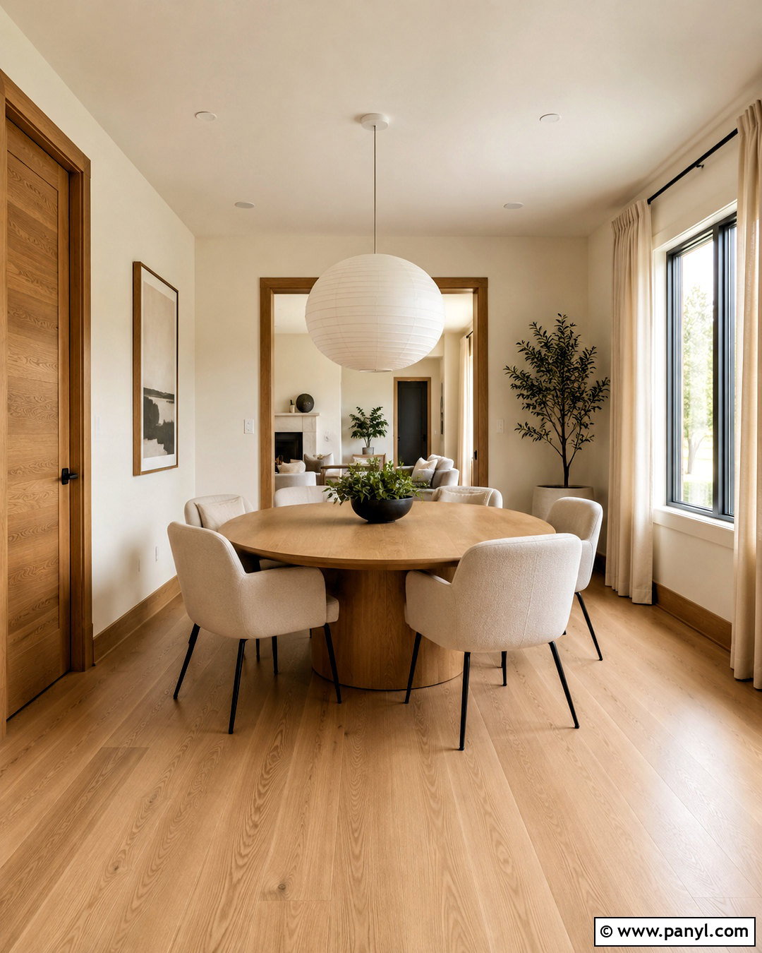 Natural Oak Baseboards - 20 modern baseboards and trim ideas