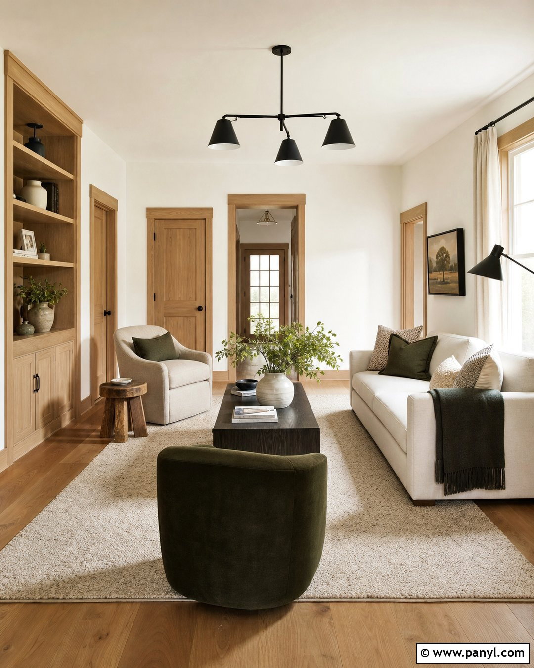 Natural Oak Baseboards And Trim - 35 Baseboards And Trim Color Ideas