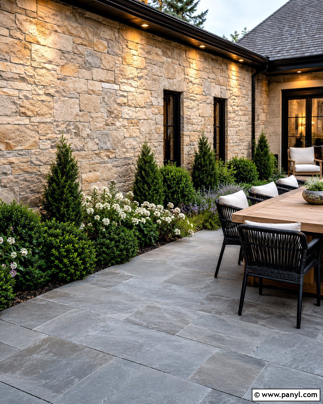Natural Stone Outdoor Wall - 20 outdoor wall design ideas house ideas