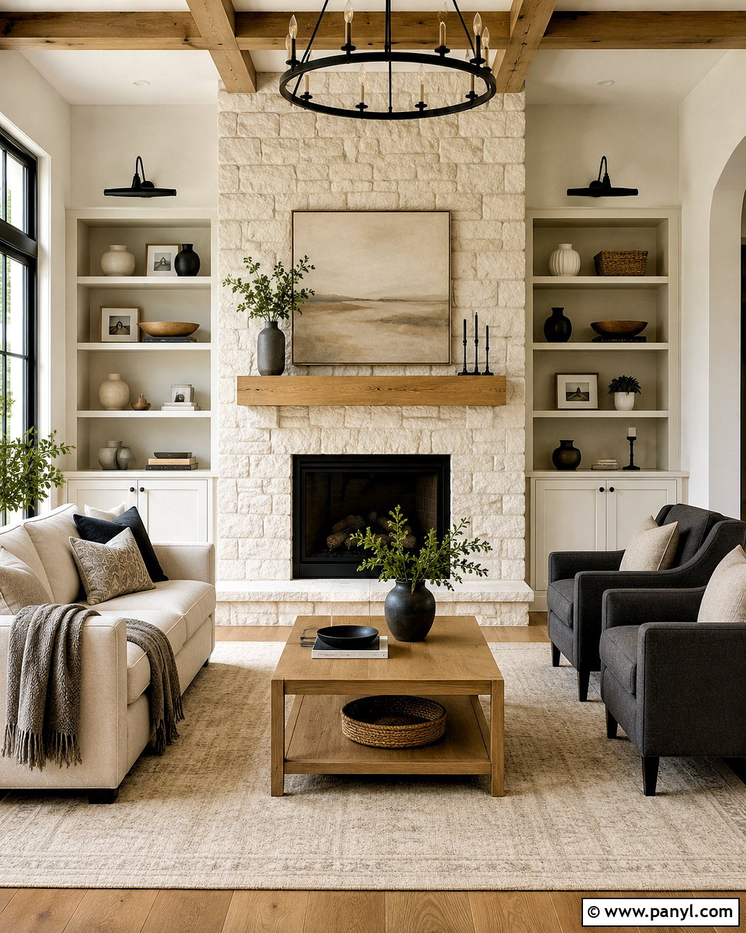 Natural Stone Wall - 20 decorative wall design ideas
