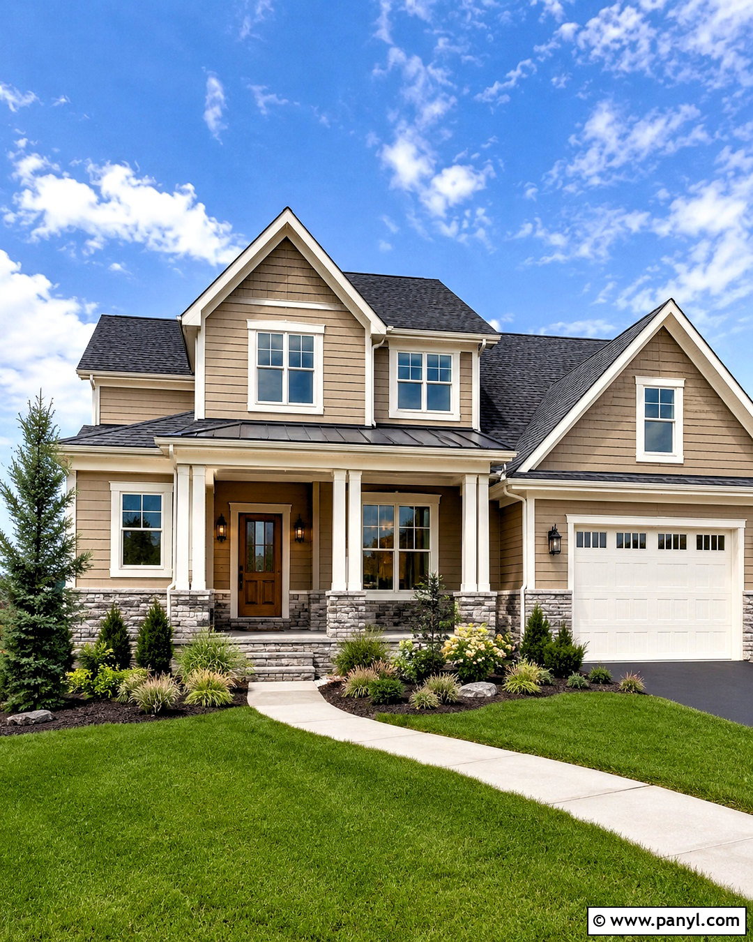 Natural Tan Exterior With White Trim - 20 natural tan sherwin williams ideas