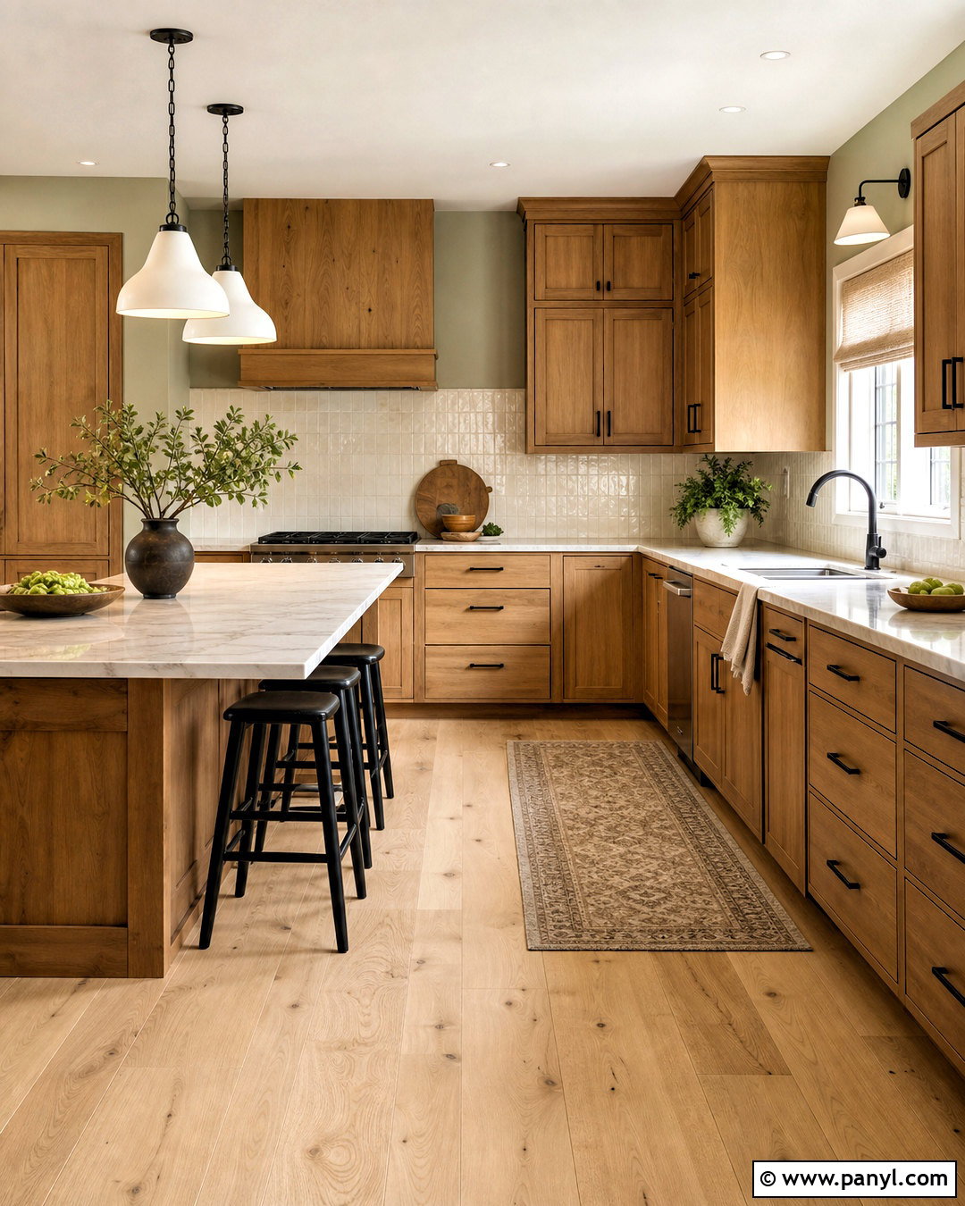 Natural White Oak Flooring - 20 honey oak cabinets flooring ideas
