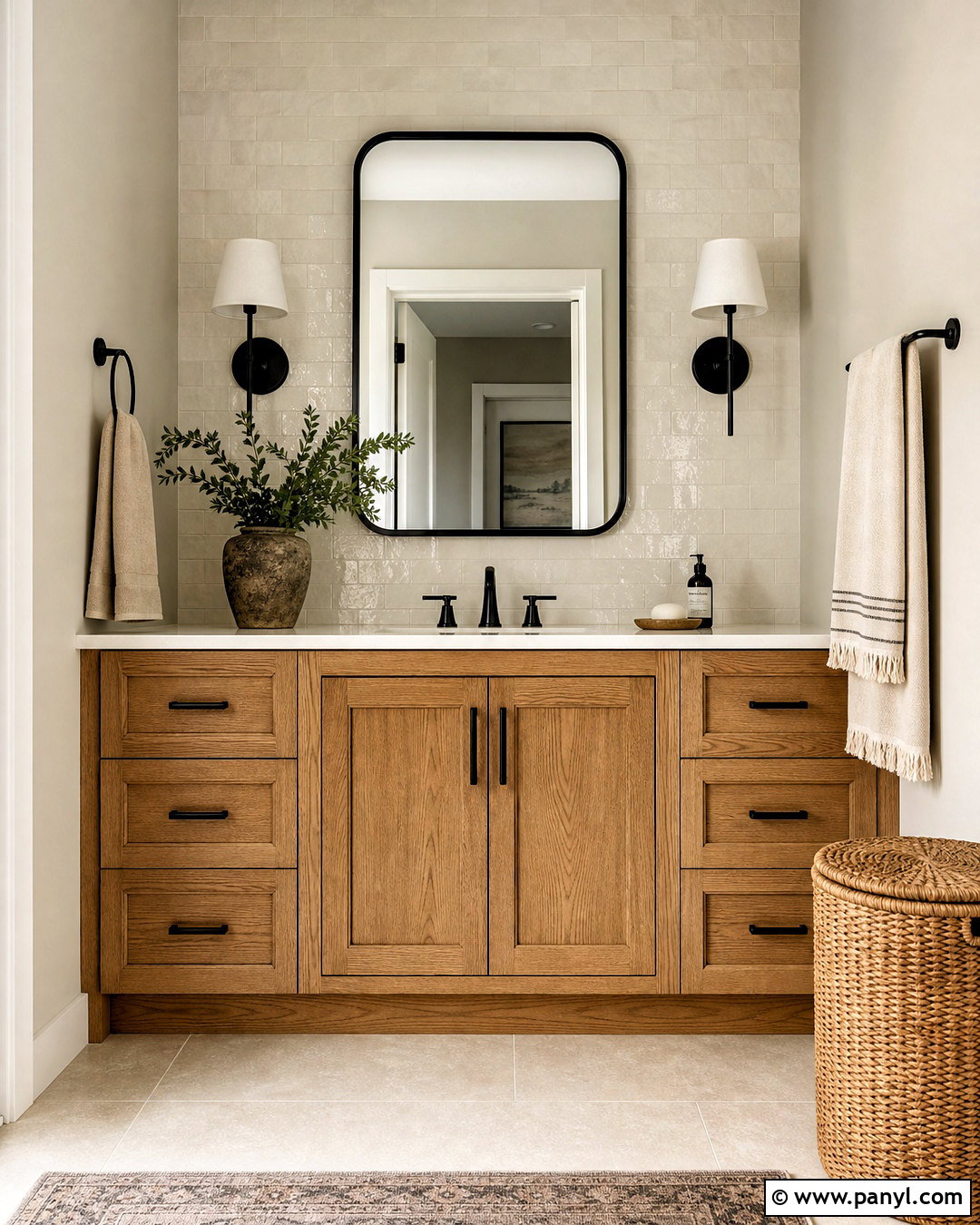 Natural Wood Bathroom Cabinet Makeover - 20 bathroom cabinet makeover ideas