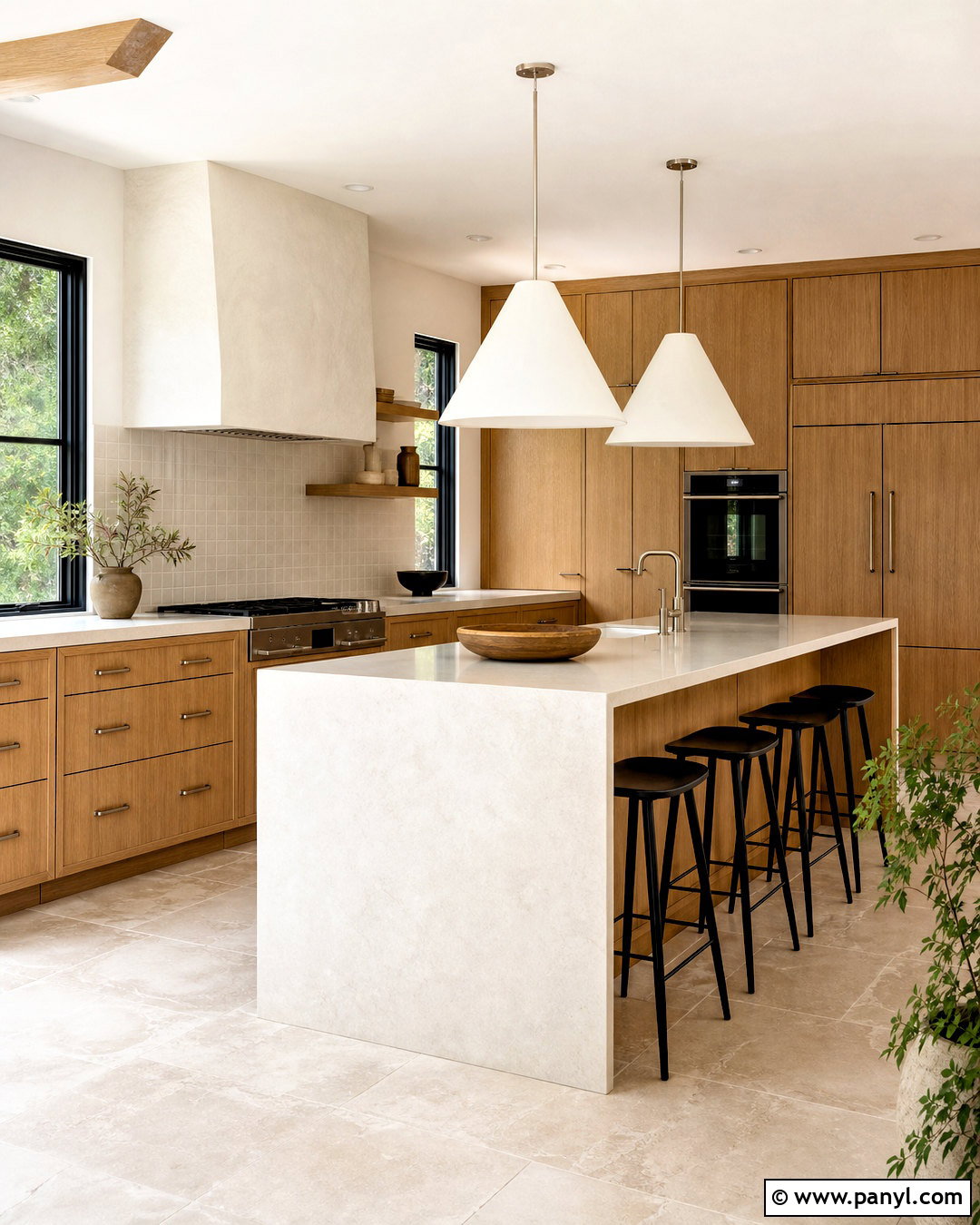 Natural Wood Kitchen - 20 kitchen design ideas