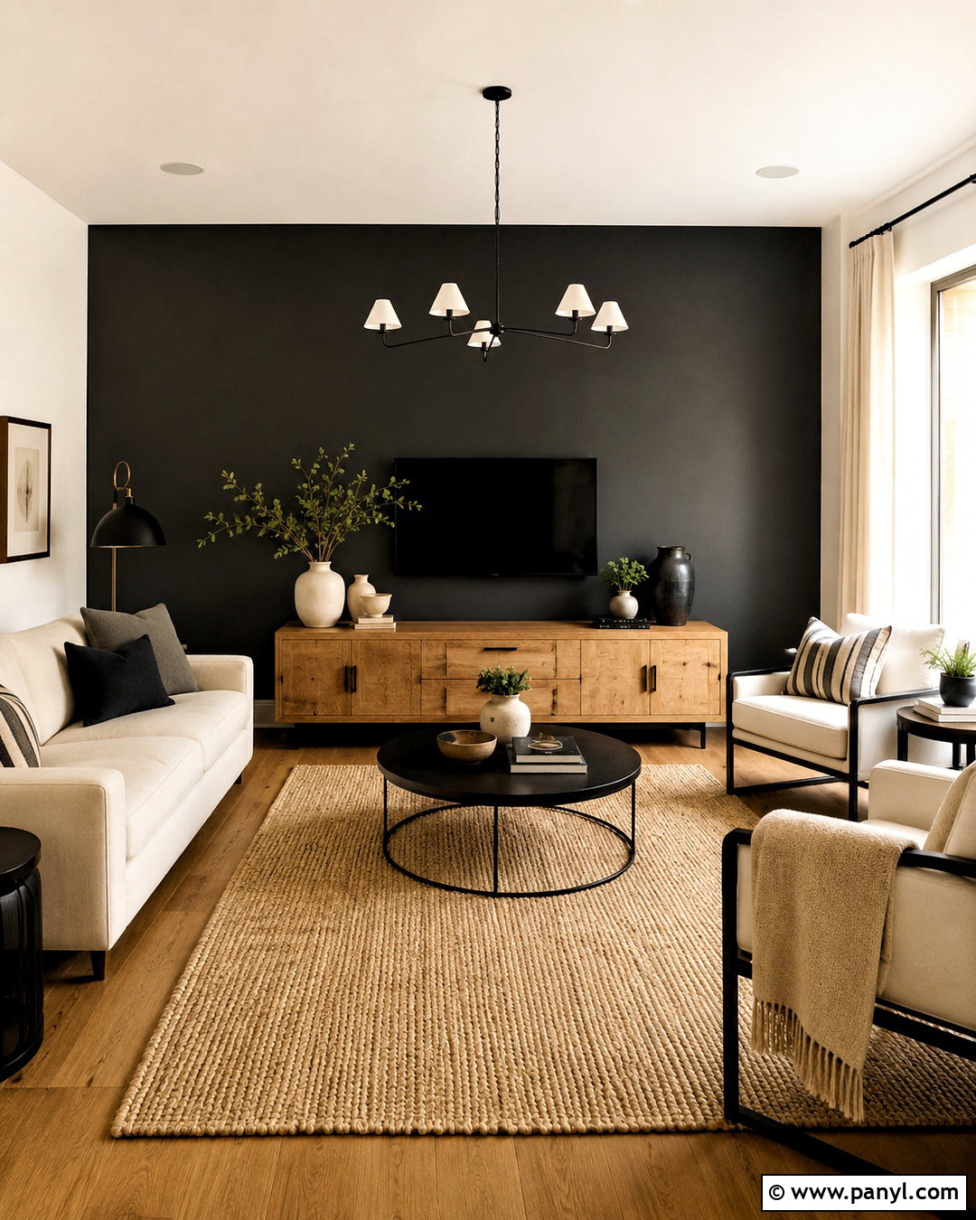 20 What Colors Go With a Black Accent Wall Ideas for Chic Homes