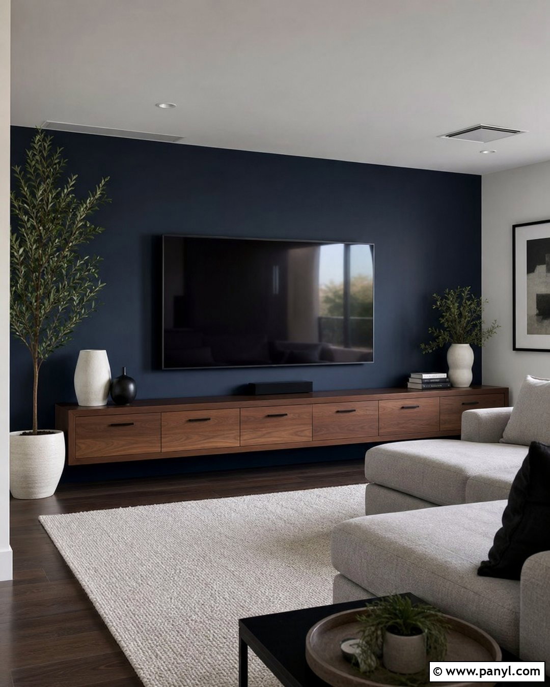 35 Navy Accent Wall Ideas: Stylish Looks for Every Room