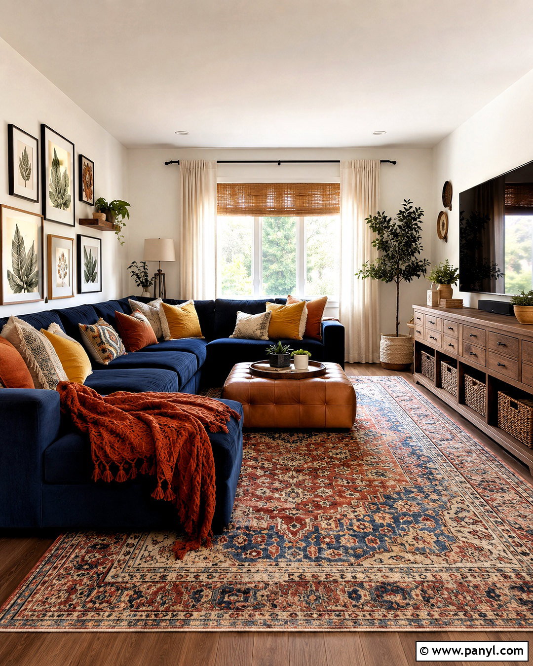 Navy And Mustard Boho Color Palette - 20 boho colour palette ideas