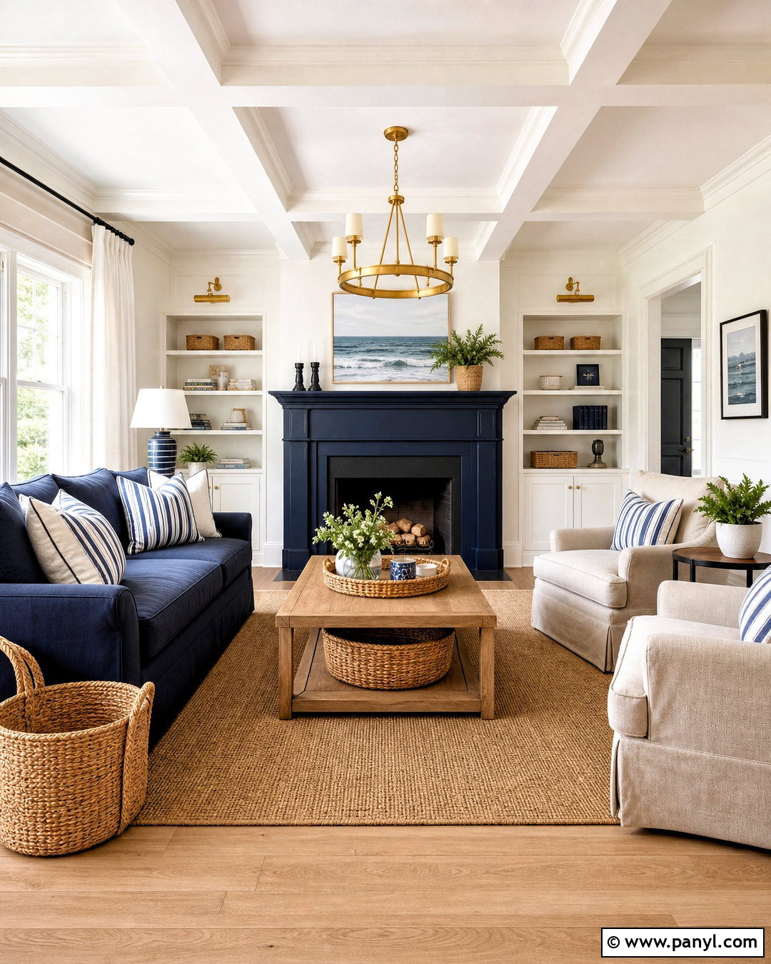 Navy And White Beach House Palette - 20 beach house color palette ideas