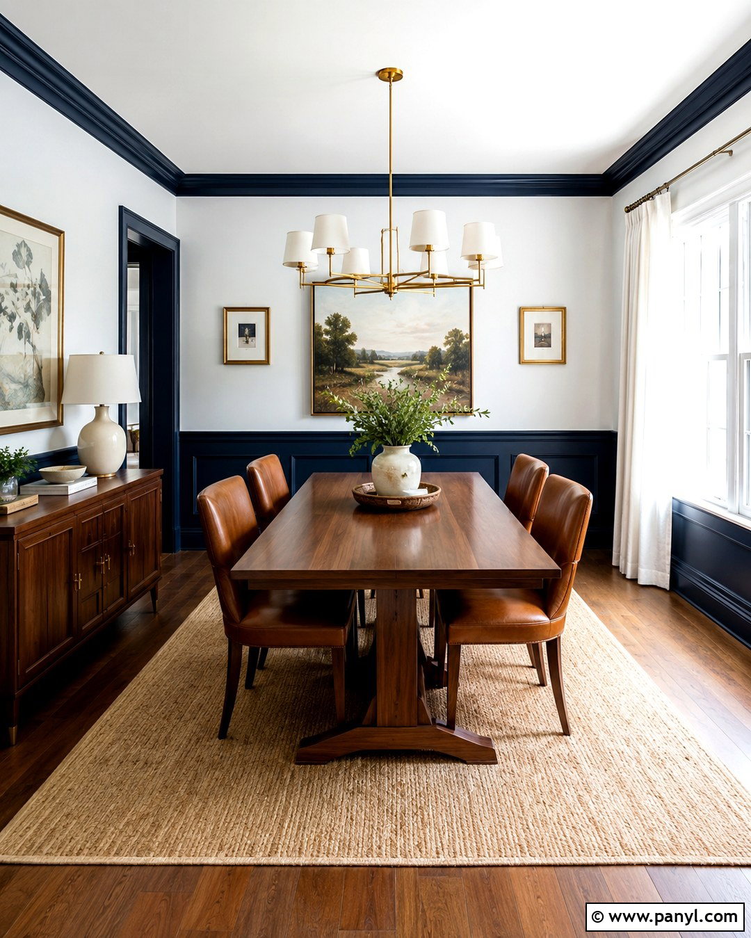 Navy And White Chair Rail Colors - 20 Chair Rail Colors Two Tones