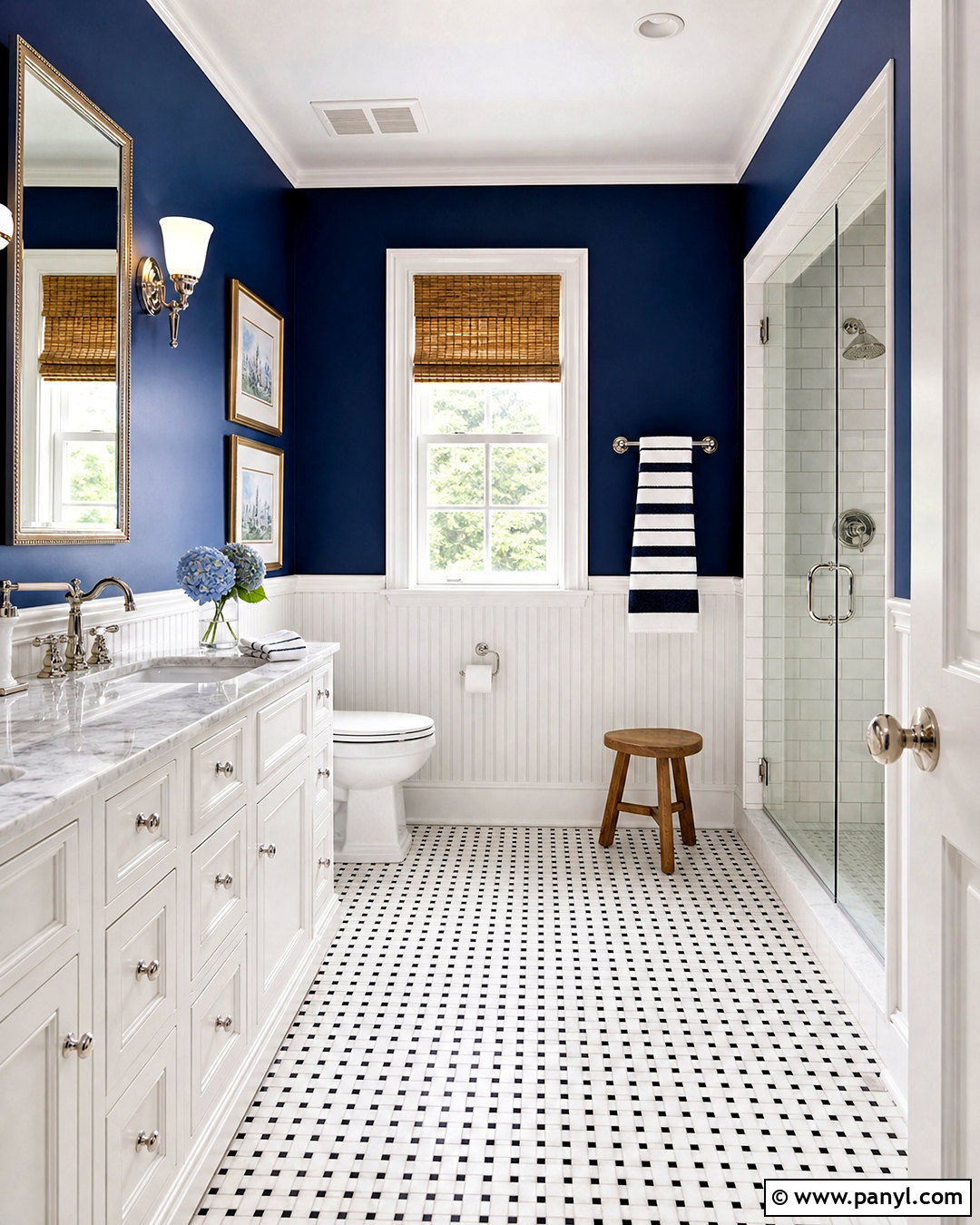 20 Bathroom With Black and White Tile Floor Ideas to Love
