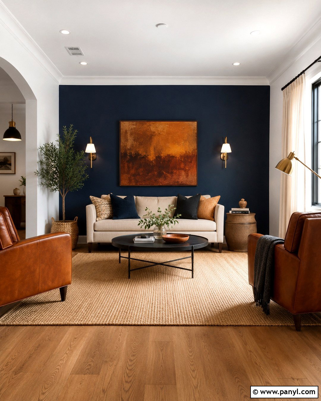 Navy Blue Accent Wall - 20 Best Colors For Accent Walls