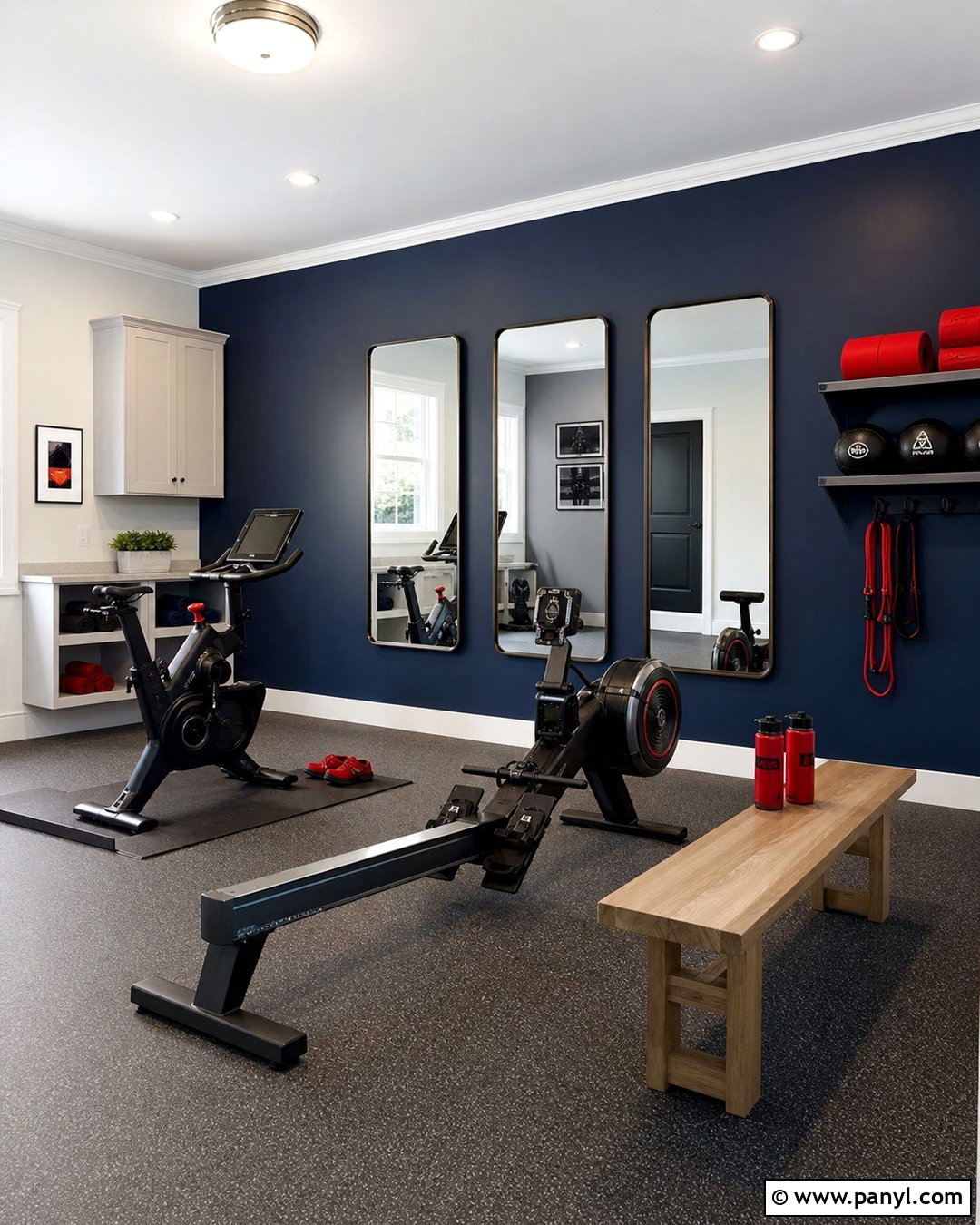 20 Accent Wall Gym Ideas for a More Motivating Workout Space