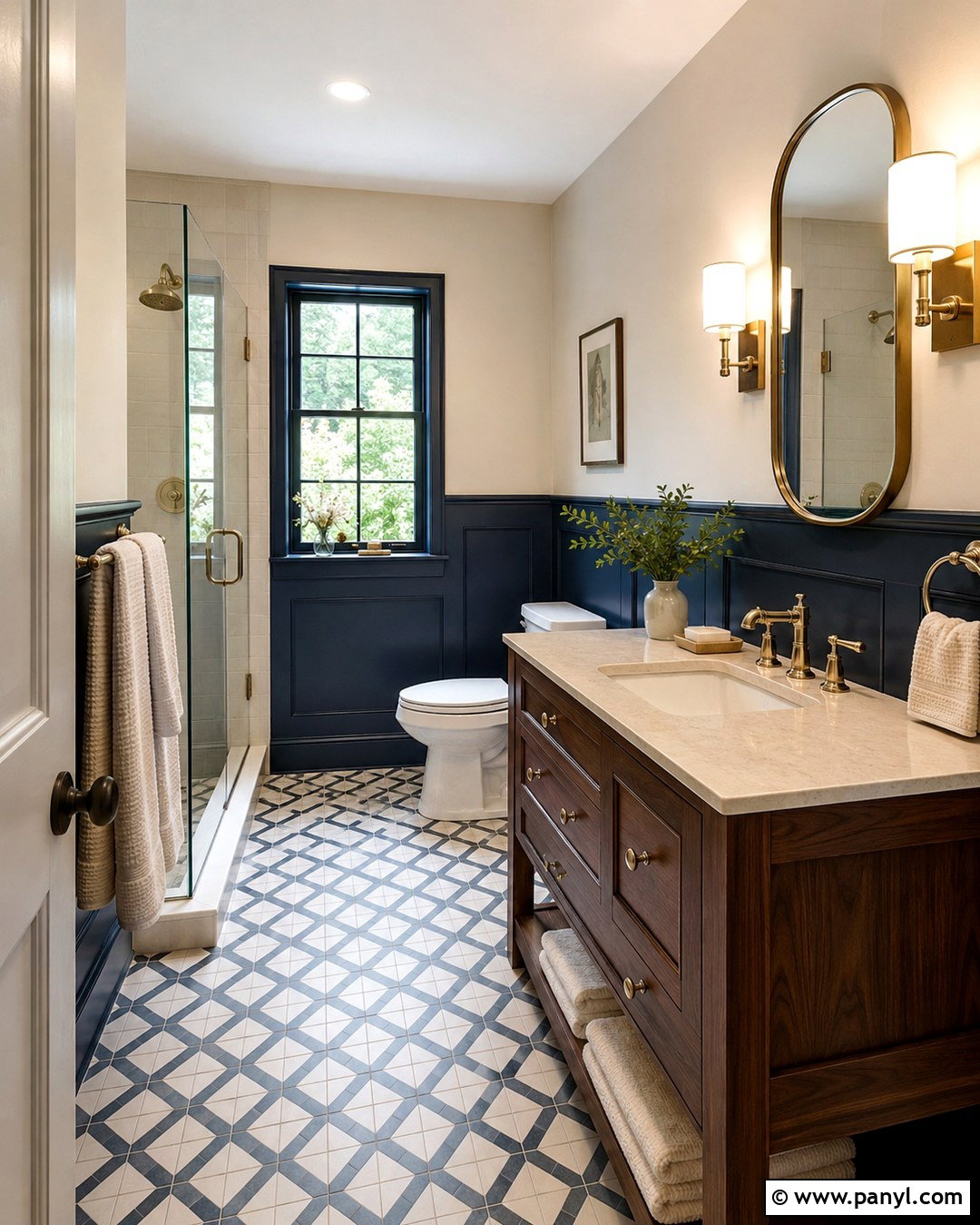 Navy Blue And Cream Bathroom Walls - 20 Navy Blue And Cream Walls