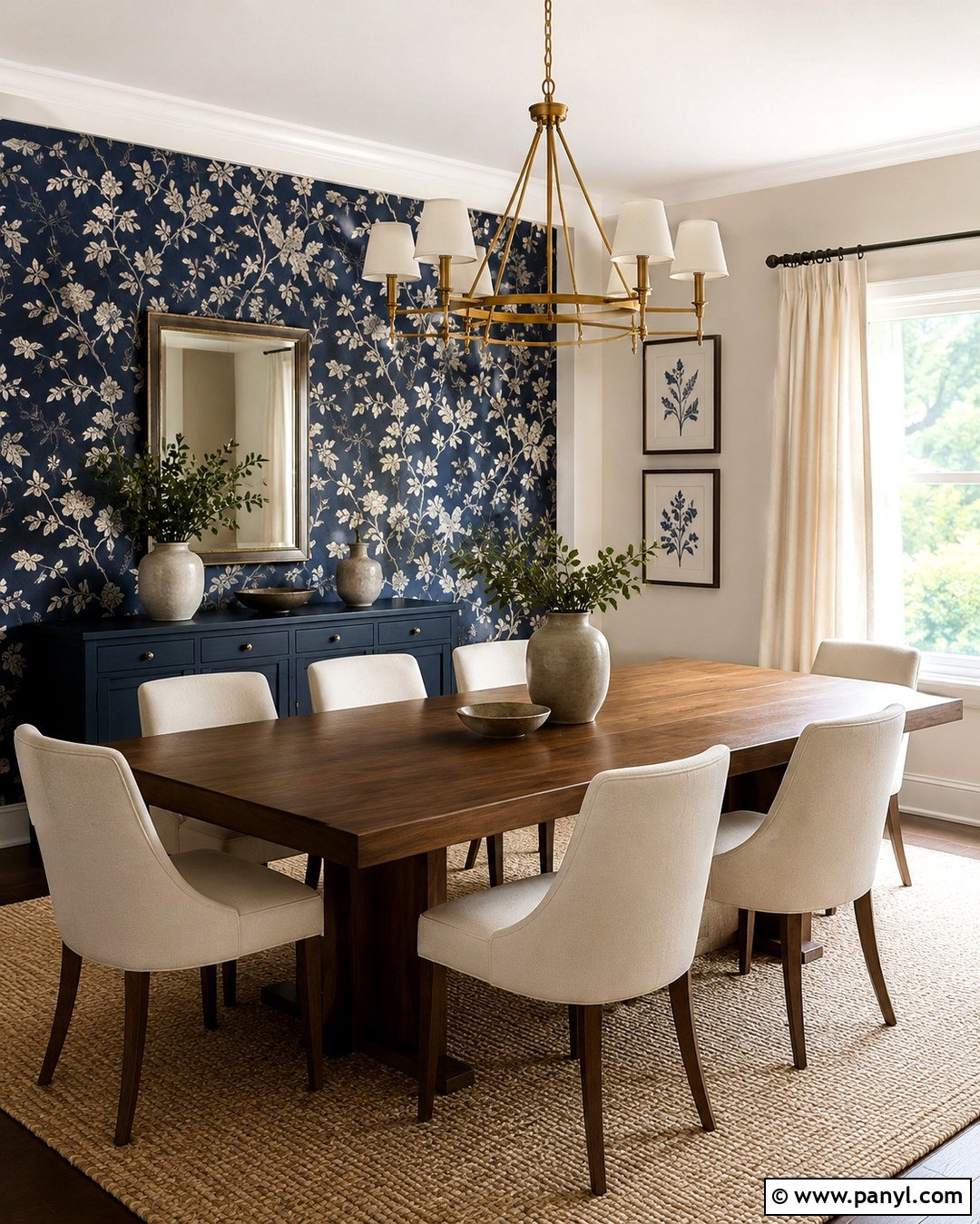 Navy Blue And Cream Wallpaper Walls - 20 Navy Blue And Cream Walls