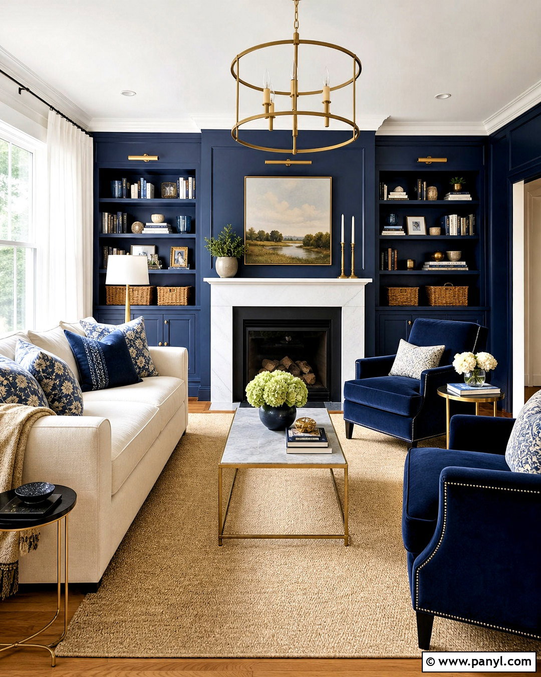 Navy Blue And White Color Palette - 20 blue color palette ideas