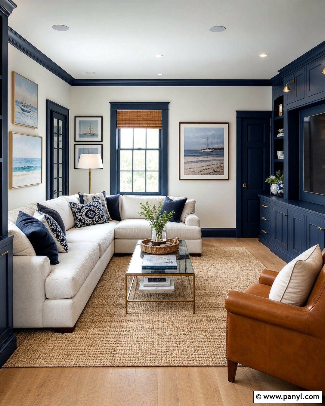 Navy Blue Baseboards And Trim - 35 Baseboards And Trim Color Ideas