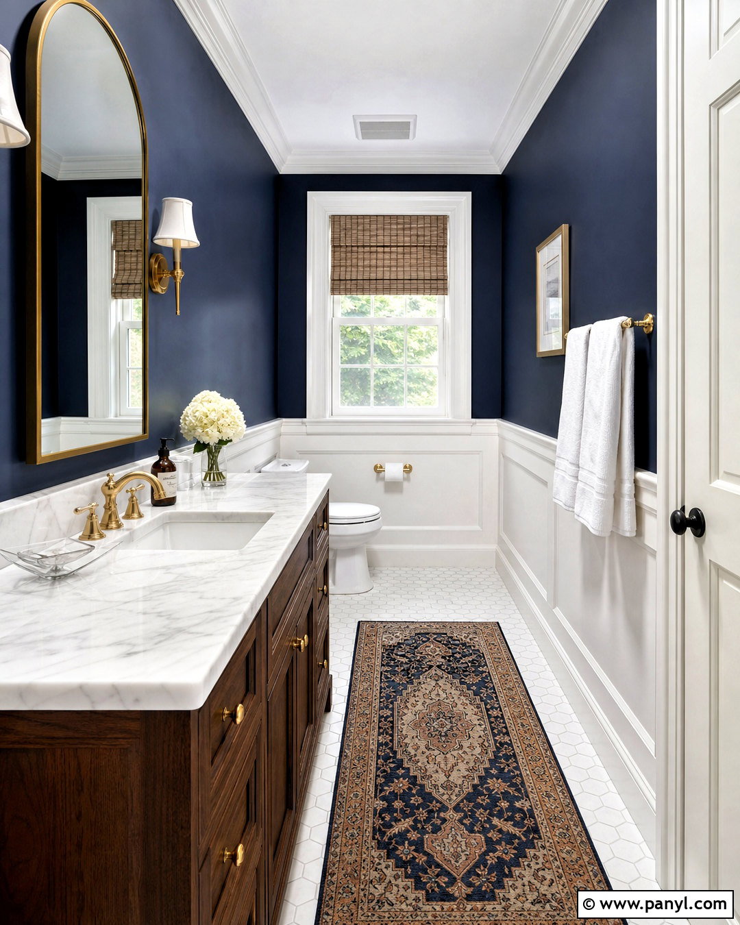 Navy Blue Bathroom Paint - 20 bathroom paint inspiration ideas
