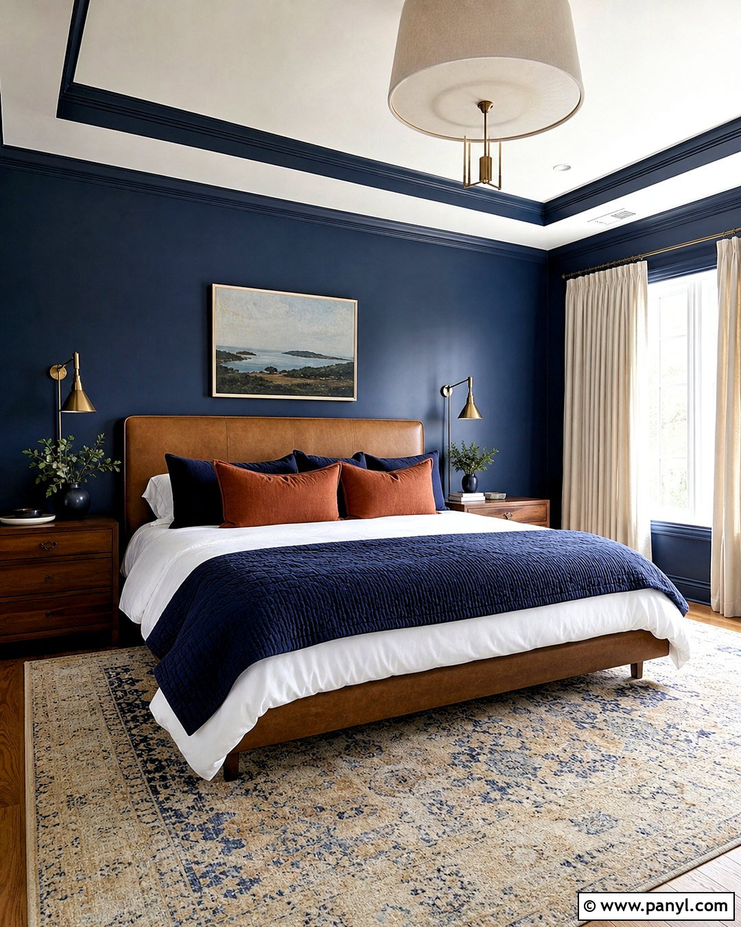 Navy Blue Bedroom Paint Colors - 20 room colour ideas bedroom paint colors