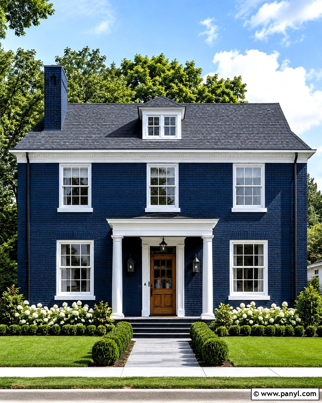 20 Blue Brick House Exterior Ideas for Timeless Curb Appeal