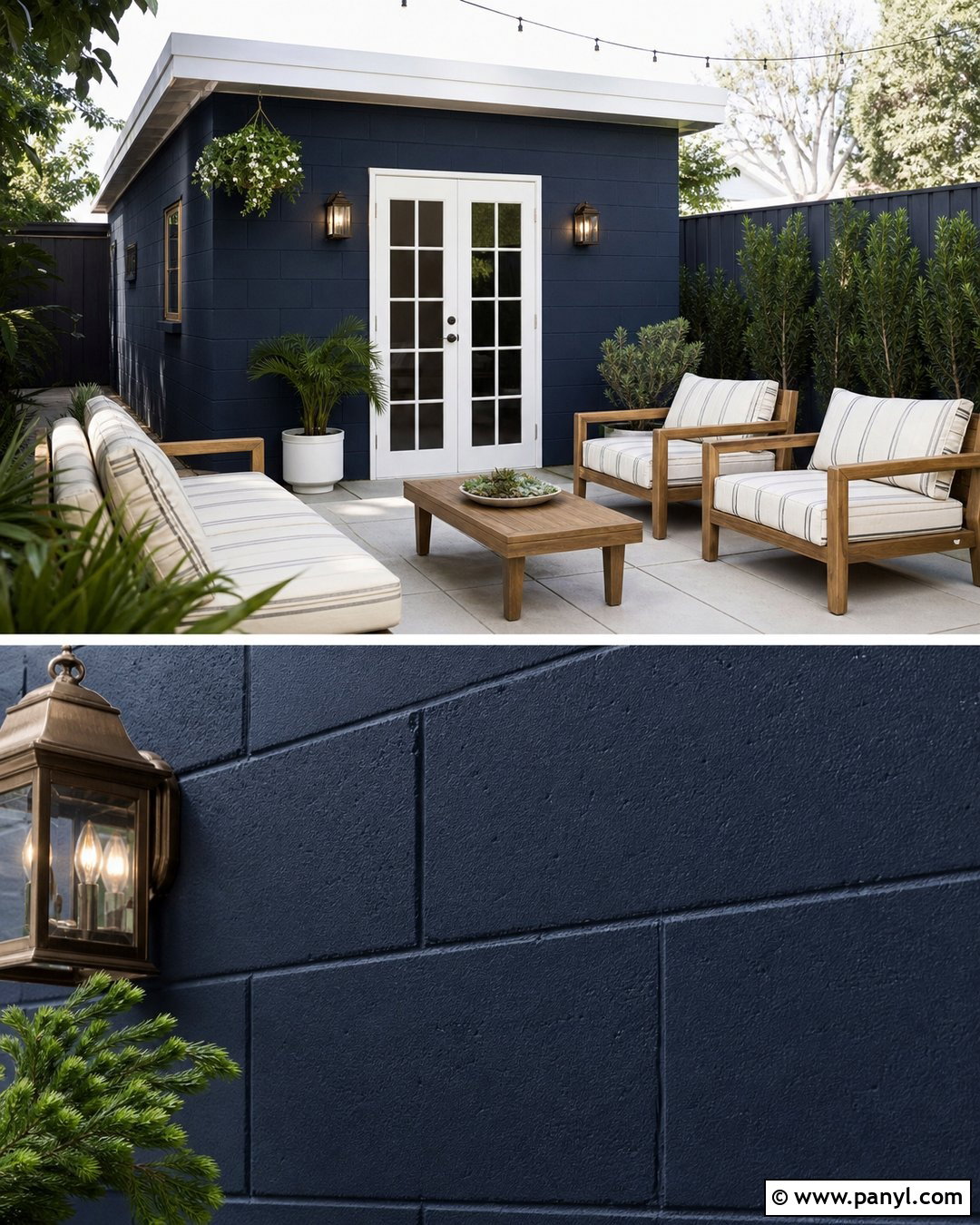 Navy Blue Cinder Block Wall - 20 Cinder Block Wall Colors