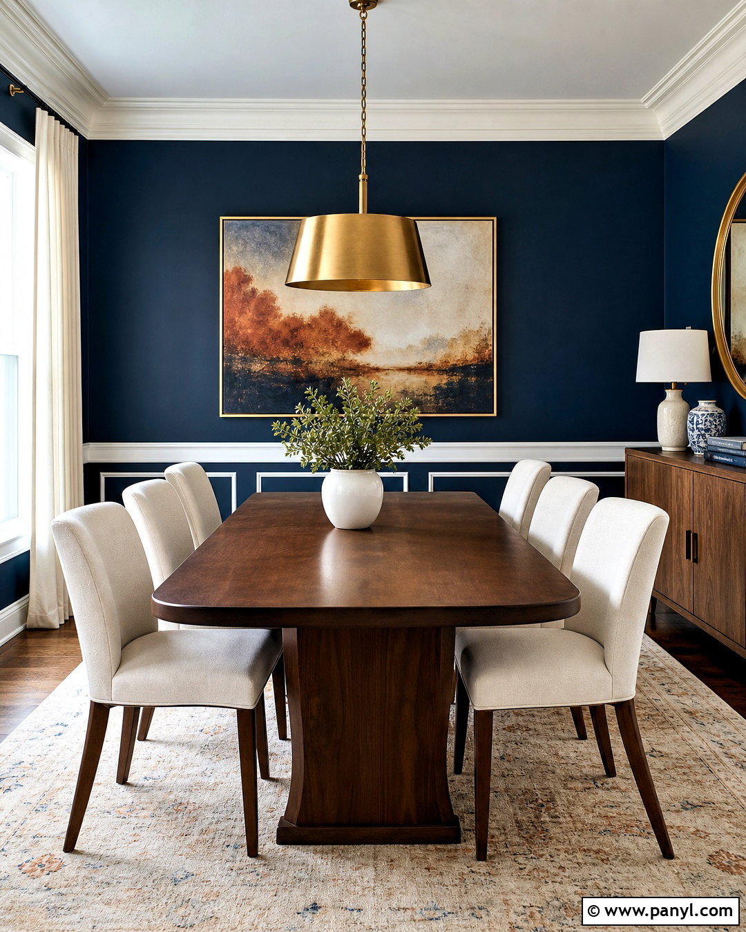 Navy Blue Dining Room Walls - 20 room ideas paint walls