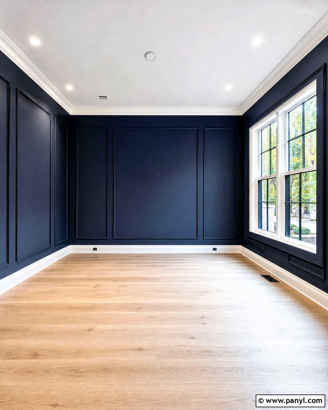 Navy Blue Empty Room Background - 20 empty room background ideas