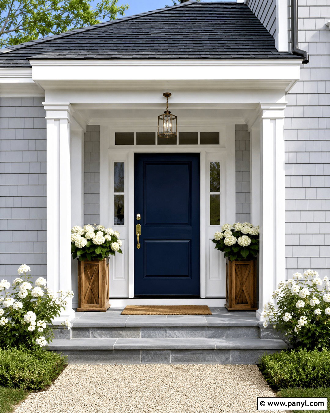 Navy Blue Front Door Color - 20 door colours ideas paint colors
