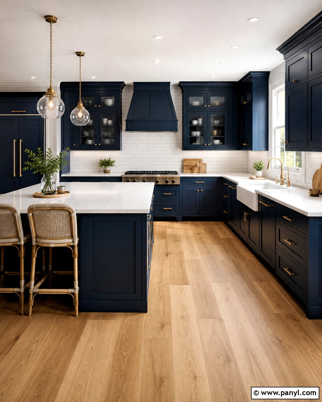 Navy Blue Kitchen Cabinets - 20 blue kitchen ideas